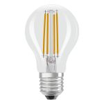 Ledvance Classic LED E27 Pera Filamento Chiara 4.2W 470lm - 927 Bianco Molto Caldo | Miglior resa cromatica - Dimmerabile - Sostitua 40W