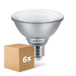 Confezione Multipack 6x Philips Master Value LED Bulbo Riflettore E27 PAR30 9.5W 760lm 25D - 930 Luce Calda -  | Miglior Resa Cromatica - Dimmerabile - Sostitutiva 75W
