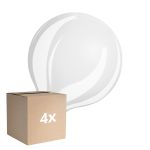 Confezione Multipack 4x Osram Classic LED E27 Globe Filamento Ghiaccio 17W 2452lm - 840 Bianco Freddo | Sostitutiva 150W