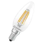 Ledvance Classic LED E14 Candela Filamento Chiara 3.4W 470lm - 827 Bianco Molto Caldo | Sostitutiva 40W