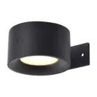 D'Lite Luce Da Parete Lucia Nero 1.5W - 830 Luce Calda -  | IP54 - Solar Batteria - Sensore Di Luce