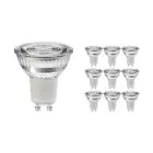 Confezione Multipack 10x Noxion Lucent Faretti LED GU10 PAR16 5W 520lm 36D - 840 Bianco Freddo | Sostitutiva 80W
