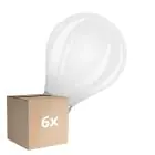Confezione Multipack 6x Osram Classic LED E14 Sferica Filamento Ghiaccio 5.5W 806lm - 840 Bianco Freddo | Dimmerabile - Sostitutiva 60W