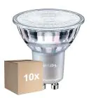 Confezione Multipack 10x Philips MASTER Value Faretti LED GU10 PAR16 3.7W 365lm 36D - 930 Luce Calda -  | Miglior Resa Cromatica - Dimmerabile - Sostitutiva 50W